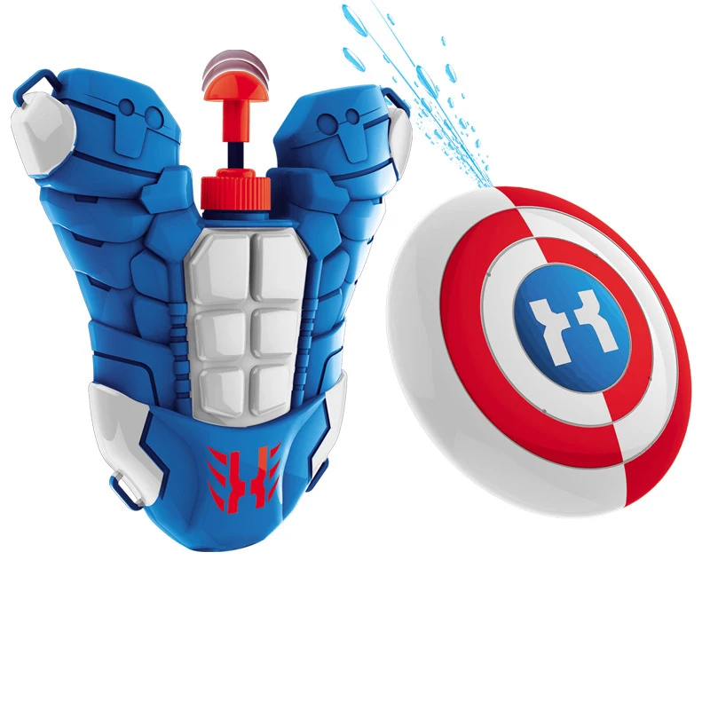 Boy Boy Backpack Water Gun Power Ranger Outdoor Combat Armor Armor Shield Water Gun Combination Launches Water Gun Toy
Boy Boy Backpack Water Gun Power Ranger Outdoor Combat Armor Armor Shield Water Gun Combination Launches Water Gun Toy
