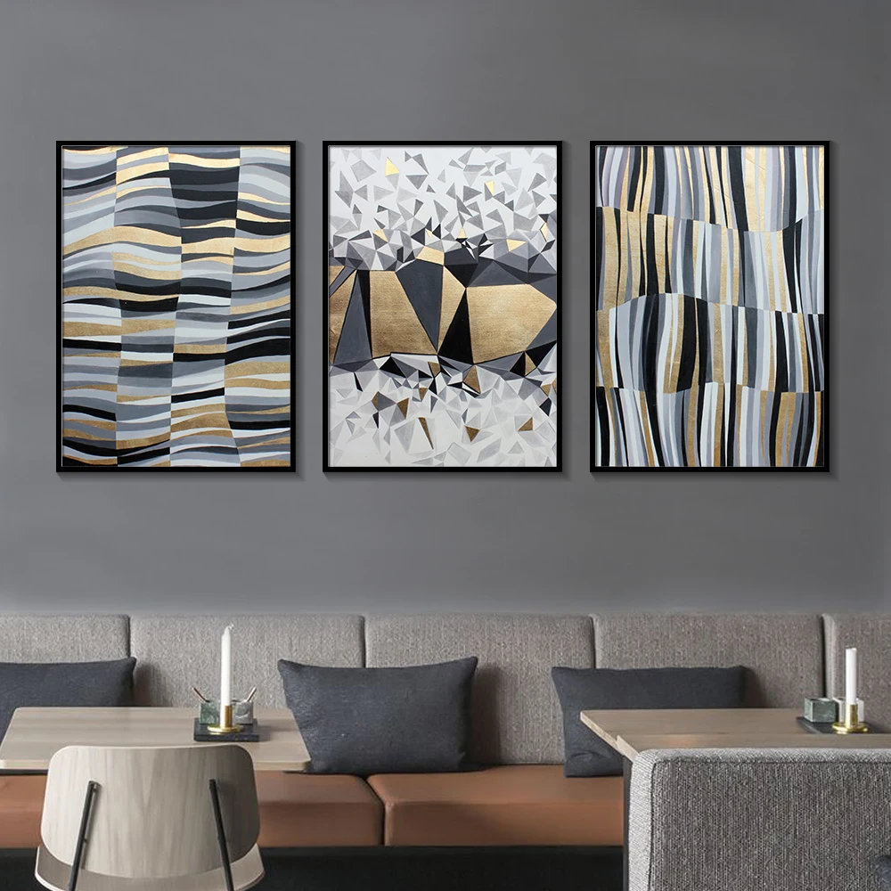 Nordic Gray Gold Foil Abstract Printable Canvas Printing Simple Minimalist Poster And Pictures Geometric Painting Home Decor
Nordic Gray Gold Foil Abstract Printable Canvas Printing Simple Minimalist Poster And Pictures Geometric Painting Home Decor