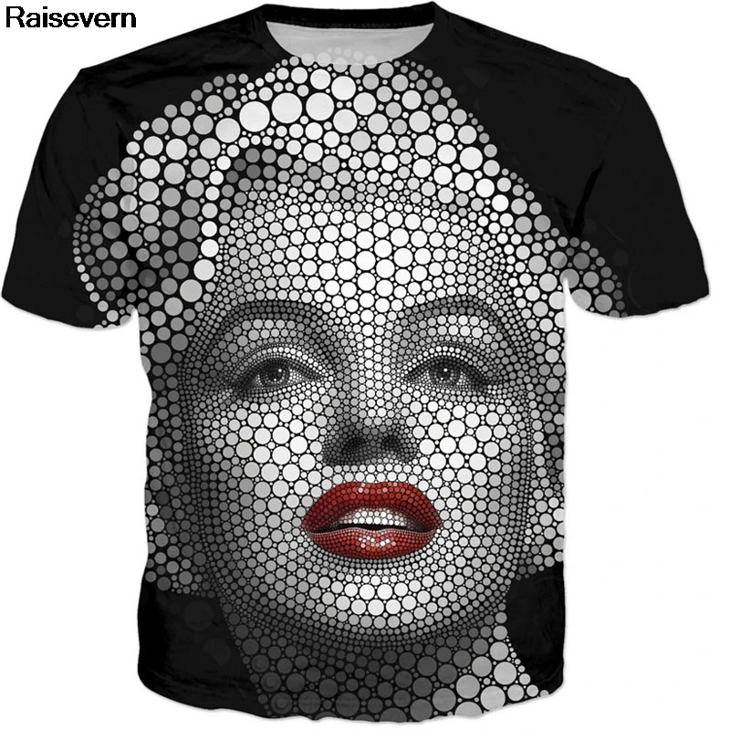 Digital Circlism Marilyn Monroe T Shirt Men Women Plus Size Clothing 2018 Summer Tops Casual Tee Shirt Homme 3D T-shirts 5XL
Digital Circlism Marilyn Monroe T Shirt Men Women Plus Size Clothing 2018 Summer Tops Casual Tee Shirt Homme 3D T-shirts 5XL