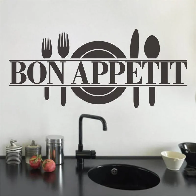creatively French Bon Appetit Cook Tools home decal wall sticker decorative adesivo de parede 8344 removable vinyl wall sticker
creatively French Bon Appetit Cook Tools home decal wall sticker decorative adesivo de parede 8344 removable vinyl wall sticker