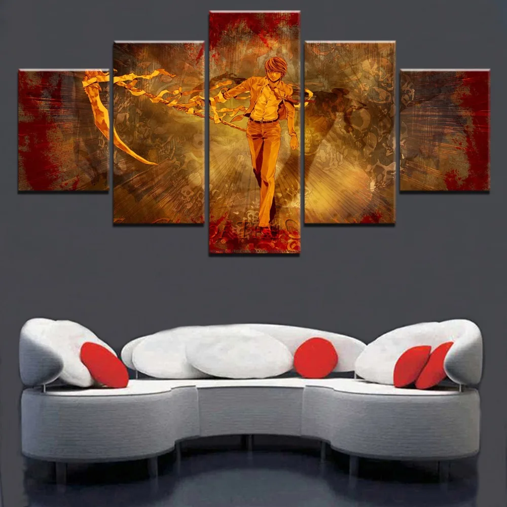 5 Piece Death Note Movie Science Fiction Cartoon Movie Painting Canvas Wall Art Picture Home Decor Living Room Canvas Painting
5 Piece Death Note Movie Science Fiction Cartoon Movie Painting Canvas Wall Art Picture Home Decor Living Room Canvas Painting