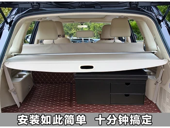 Aluminium alloy + Fabric Rear Trunk Security Shield Cargo Cover for Ford Everest Endeavour 4Dr SUV 2015 2016 2017 car styling
Aluminium alloy + Fabric Rear Trunk Security Shield Cargo Cover for Ford Everest Endeavour 4Dr SUV 2015 2016 2017 car styling