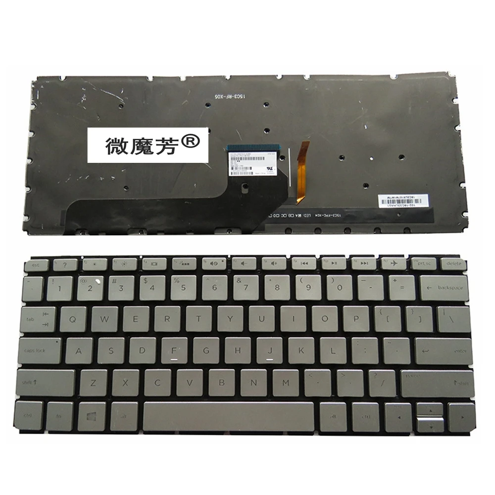 US Silver New For HP For ENVY 13-D 13-D051tu d102tu d056tu TPN-C120 Laptop Keyboard English
US Silver New For HP For ENVY 13-D 13-D051tu d102tu d056tu TPN-C120 Laptop Keyboard English