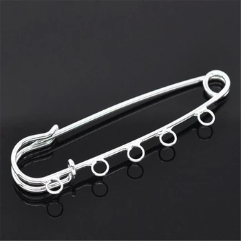 DoreenBeads Retail Silver color 5Holes Brooches Findings 7x2cm,sold per pack of 20
DoreenBeads Retail Silver color 5Holes Brooches Findings 7x2cm,sold per pack of 20