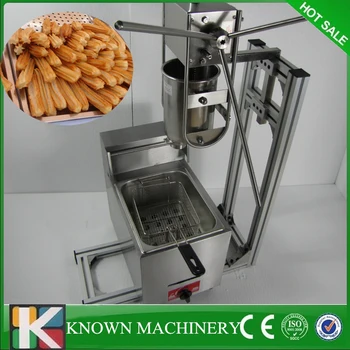 Electric Fryer good shape of churros stainless steel 6L gas fryer 3L Spanish churro churrera maker machine
Electric Fryer good shape of churros stainless steel 6L gas fryer 3L Spanish churro churrera maker machine
