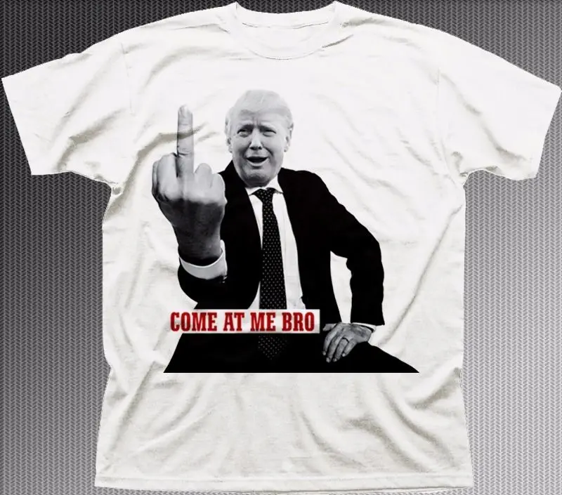 2019 Short Sleeve O-Neck Donald TRUMP President USA Funny Come At Me Bro Printed T-shirt
2019 Short Sleeve O-Neck Donald TRUMP President USA Funny Come At Me Bro Printed T-shirt