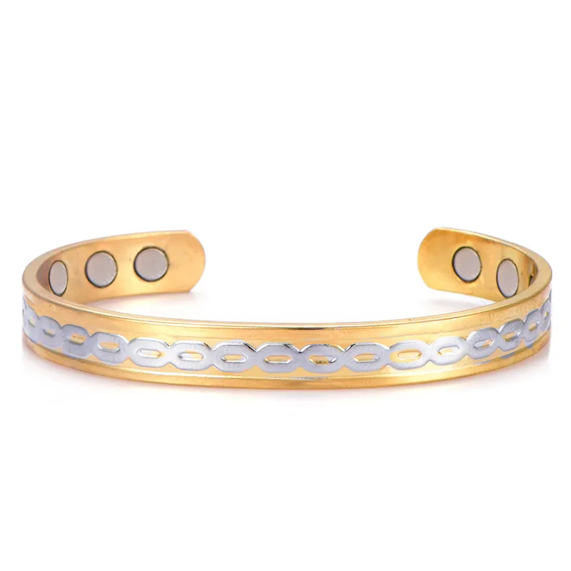 Vintage Elegant Gold Silver Platled Health Magnetic Bracelets&Bangles Copper 6 Magnet Bracelet For Women Best Friend Jewelry
Vintage Elegant Gold Silver Platled Health Magnetic Bracelets&Bangles Copper 6 Magnet Bracelet For Women Best Friend Jewelry