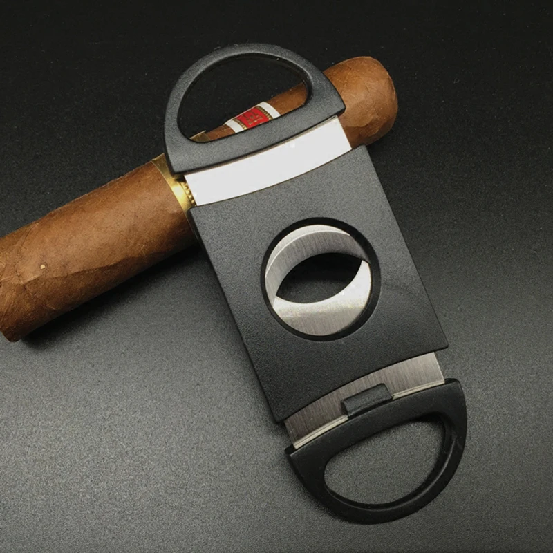 Cigar Cutter High Quality Fashion Protable Knife Pocket Gadgets Cigars Scissors Double-layer Stainless Steel Cigarette Knives
Cigar Cutter High Quality Fashion Protable Knife Pocket Gadgets Cigars Scissors Double-layer Stainless Steel Cigarette Knives