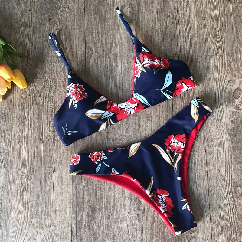 Sexy Brazilian Bikini Swimwear Women Thong Bikini Set Swimsuit Female Floral Print Bandage Biquini Bathing Suits Swimwears
Sexy Brazilian Bikini Swimwear Women Thong Bikini Set Swimsuit Female Floral Print Bandage Biquini Bathing Suits Swimwears