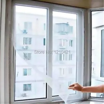 5Pcs New 150x 130cm DIY Self Small Adhesive Sticky Summer For Home Office Anti-mosquito Window Screen Net Mesh Curtain
5Pcs New 150x 130cm DIY Self Small Adhesive Sticky Summer For Home Office Anti-mosquito Window Screen Net Mesh Curtain