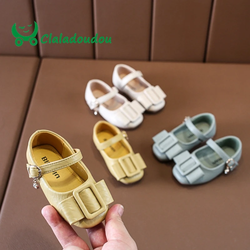 Claladoudou 13.5-15.5cm brand pure Pu leather girls shoes beige yellow Square toe bowtie dance shoes for princess toddler girls
Claladoudou 13.5-15.5cm brand pure Pu leather girls shoes beige yellow Square toe bowtie dance shoes for princess toddler girls