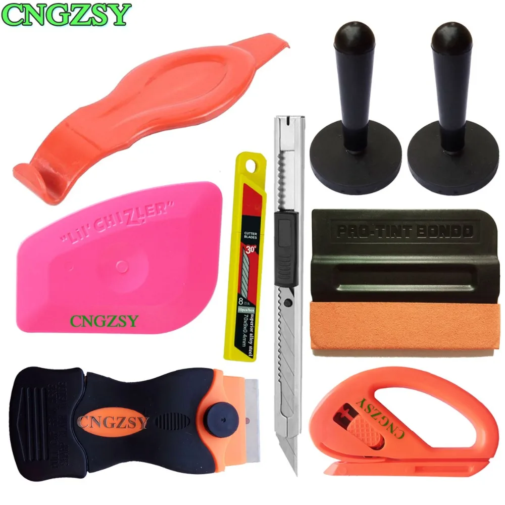 CNGZSY Vinyl Film Wrap Tools Universal Gripper Magnet Holder Safety Cutter Knife Razor Scraper Window Sticker Install Tool K89
CNGZSY Vinyl Film Wrap Tools Universal Gripper Magnet Holder Safety Cutter Knife Razor Scraper Window Sticker Install Tool K89