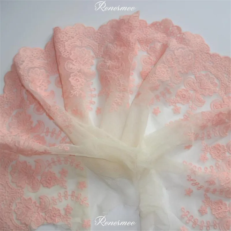 1Yard 22cm Pink Mesh Fabric Venise Lace Trim Embroidery Embellishment Sewing Crafts Doll Material Free Shipping SX155
1Yard 22cm Pink Mesh Fabric Venise Lace Trim Embroidery Embellishment Sewing Crafts Doll Material Free Shipping SX155