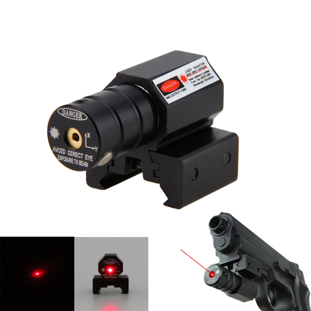 Mini Red Dot Laser Sight 635-655nm Wavelength Pistol 50-100 Meters Range Adjust 11mm&20mm Picatinny Rail for Hunting
Mini Red Dot Laser Sight 635-655nm Wavelength Pistol 50-100 Meters Range Adjust 11mm&20mm Picatinny Rail for Hunting