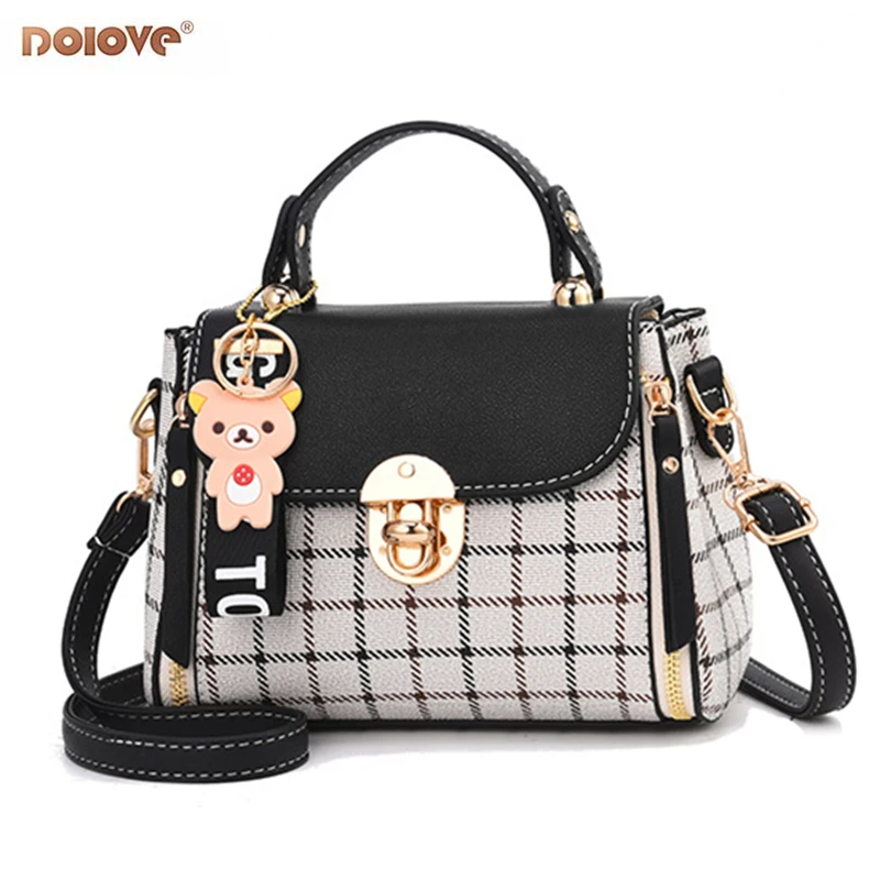 DOLOVE Bags Woman 2018 Summer Bags Fashion Locked Handbags Woman Single Shoulder Messenger Bags
DOLOVE Bags Woman 2018 Summer Bags Fashion Locked Handbags Woman Single Shoulder Messenger Bags