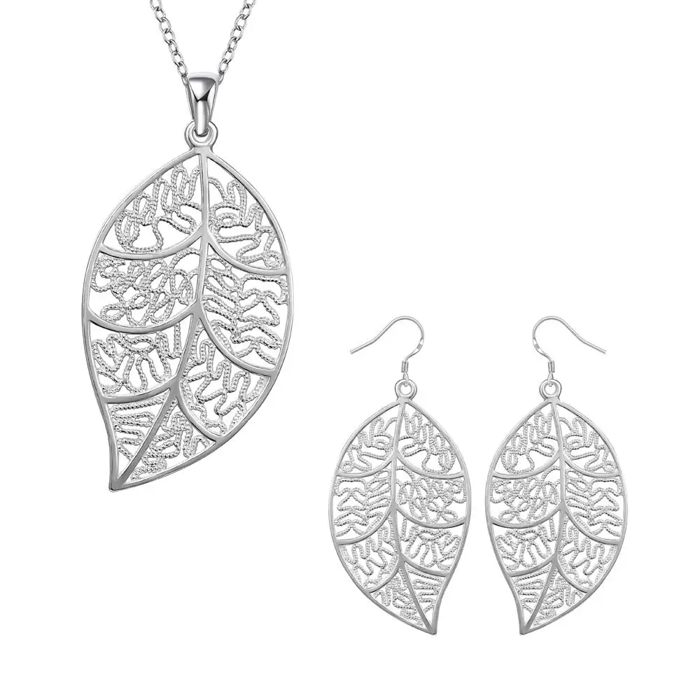 New Fashion Leaf Jewelry Set simple personality wild temperament necklace Earring female Ladies Girls Special jewelry Pendant
New Fashion Leaf Jewelry Set simple personality wild temperament necklace Earring female Ladies Girls Special jewelry Pendant
