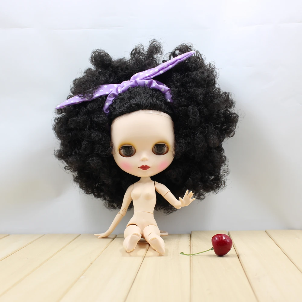 Factory Blyth Doll Nude Doll 330BL9103 Black Curly Hair Joint Body Colors For Eyes Suitable For DIY
Factory Blyth Doll Nude Doll 330BL9103 Black Curly Hair Joint Body Colors For Eyes Suitable For DIY