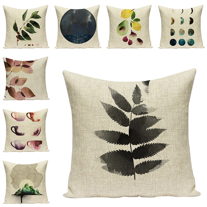 Leaves Flowers Printed Pillow Cover Decorative Cushions Cover For Sofa Linen Pillow Cases For Chair Cushions Home Accessories
Leaves Flowers Printed Pillow Cover Decorative Cushions Cover For Sofa Linen Pillow Cases For Chair Cushions Home Accessories