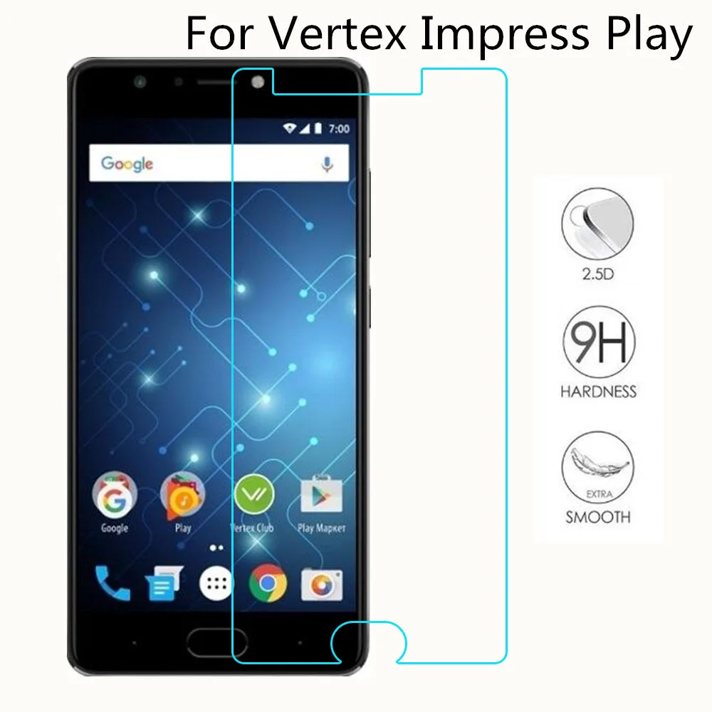 Smartphone Tempered Glass For Vertex Impress Play 9H Explosion-proof Protective Film Screen Protector cover phone
Smartphone Tempered Glass For Vertex Impress Play 9H Explosion-proof Protective Film Screen Protector cover phone