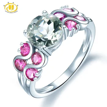 Hutang Green Amethyst Wedding Rings Natural Gemstone Rhodolite Garnet 925 Sterling Silver Ring Fine Jewelry for Christmas Gift
Hutang Green Amethyst Wedding Rings Natural Gemstone Rhodolite Garnet 925 Sterling Silver Ring Fine Jewelry for Christmas Gift