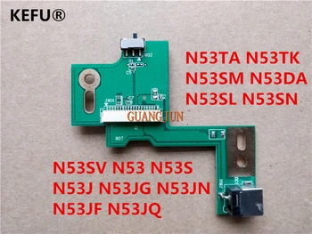 KEFU 15pcs/lot DC POWER JACK SWITCH BOARD For ASUS N53TA N53TK N53SM N53DA N53SV N53 N53S N53SL N53SN N53JG N53JN N53JF N53JQ 
KEFU 15pcs/lot DC POWER JACK SWITCH BOARD For ASUS N53TA N53TK N53SM N53DA N53SV N53 N53S N53SL N53SN N53JG N53JN N53JF N53JQ