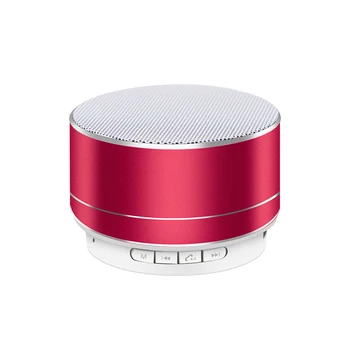 1PC Red Wireless Bluetooth Speaker Metal Mini Portable Subwoof Sound with Mic TF Card FM Radio AUX MP3 Music Play Loudspeaker
1PC Red Wireless Bluetooth Speaker Metal Mini Portable Subwoof Sound with Mic TF Card FM Radio AUX MP3 Music Play Loudspeaker