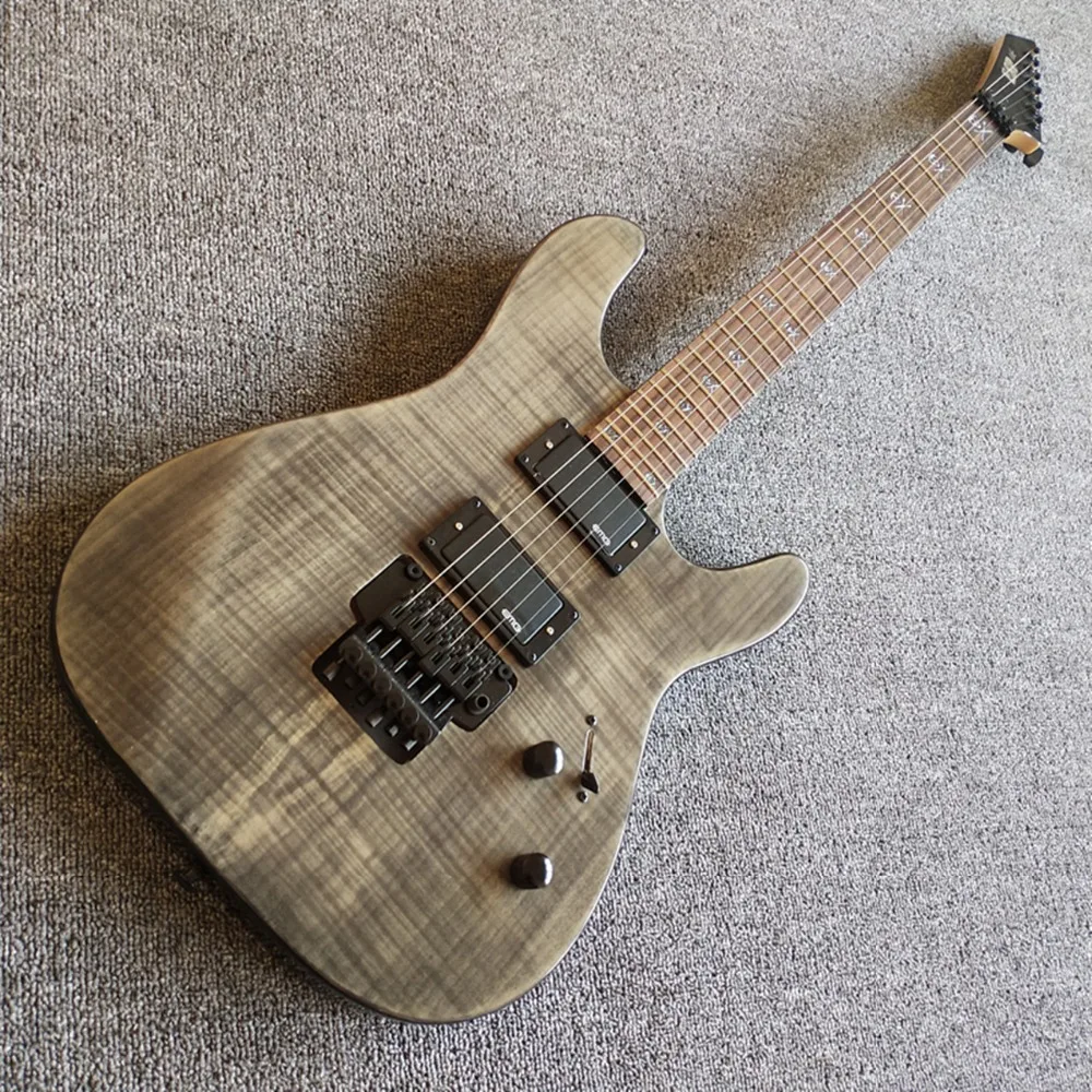Top quality,6 Strings E Kh Mode,Gray Flame Maple Top,Electric Guitar,Black BACK,Free Shipping
Top quality,6 Strings E Kh Mode,Gray Flame Maple Top,Electric Guitar,Black BACK,Free Shipping