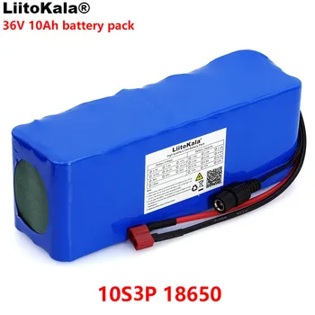 LiitoKala 36V 10000mAh 500W High Power and Capacity 18650 Lithium Battery Motorcycle Electric Car Bicycle Scooter with BMS
LiitoKala 36V 10000mAh 500W High Power and Capacity 18650 Lithium Battery Motorcycle Electric Car Bicycle Scooter with BMS