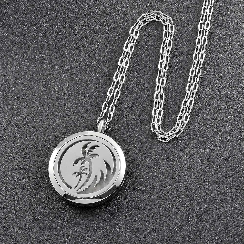 KLH0122 Essential Oil Diffuser Necklace Aromatherapy Fragrance Beach View Pendant Aroma Felt Pads Surgical Solid Locket+12 Pads
KLH0122 Essential Oil Diffuser Necklace Aromatherapy Fragrance Beach View Pendant Aroma Felt Pads Surgical Solid Locket+12 Pads