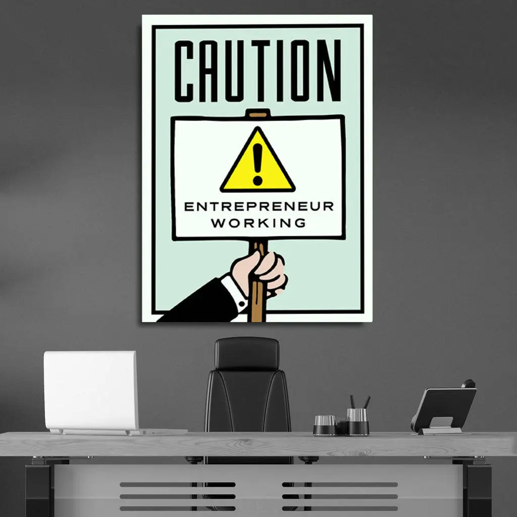Alec Monopolys "Caution" Abstract Wall Art Oil Painting Poster Canvas Painting Print Pictures for Living Room Home Decor
Alec Monopolys "Caution" Abstract Wall Art Oil Painting Poster Canvas Painting Print Pictures for Living Room Home Decor
