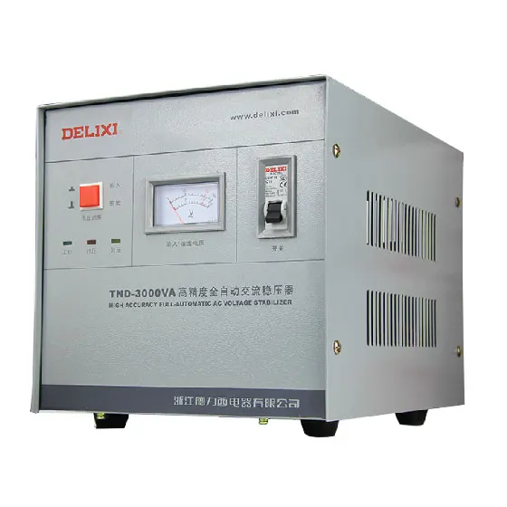 Single phase voltage stabilizer TND-3KVA 3KW household refrigerator PC stabilizer 3000W dual output 110V&220V high accuracy
Single phase voltage stabilizer TND-3KVA 3KW household refrigerator PC stabilizer 3000W dual output 110V&220V high accuracy