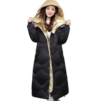 Winter Long Down Cotton Jackets 2018 New Plus Size Hooded Women Coats Thicken Warm Slim Long Outerwear Female Parkas YP1176
Winter Long Down Cotton Jackets 2018 New Plus Size Hooded Women Coats Thicken Warm Slim Long Outerwear Female Parkas YP1176