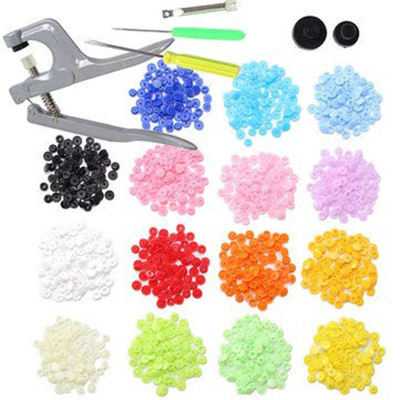 150Pcs Children's clothing accessories Snaps Plastic Resin snaps Baby clothes rivets Metal Press Pliers Colored resin
150Pcs Children's clothing accessories Snaps Plastic Resin snaps Baby clothes rivets Metal Press Pliers Colored resin