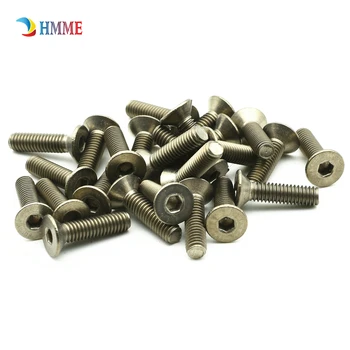 Titanium Bolts M3 M2 M2.5 8/10/15/20/25/30/35/40mm Countersunk Allen Drive Ti Color not Polished Titanium Screws Ti Fastener
Titanium Bolts M3 M2 M2.5 8/10/15/20/25/30/35/40mm Countersunk Allen Drive Ti Color not Polished Titanium Screws Ti Fastener