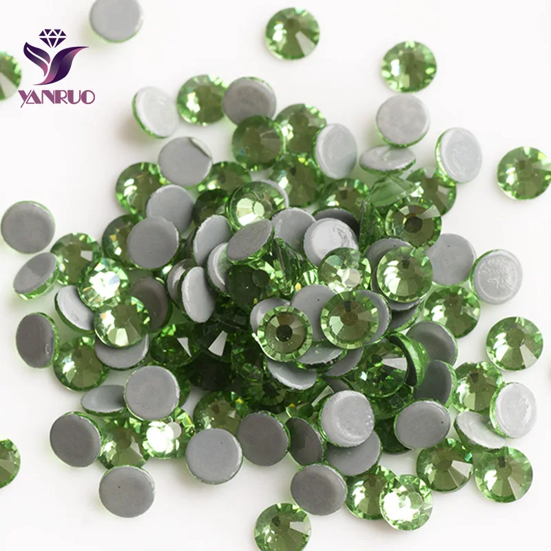 YANRUO 2058HF Peridot Strass Hot Fix Rhinestones Green Crystal Flatback Hotfix Rhinestone Stones Heat Iron on Dress Clothing
YANRUO 2058HF Peridot Strass Hot Fix Rhinestones Green Crystal Flatback Hotfix Rhinestone Stones Heat Iron on Dress Clothing