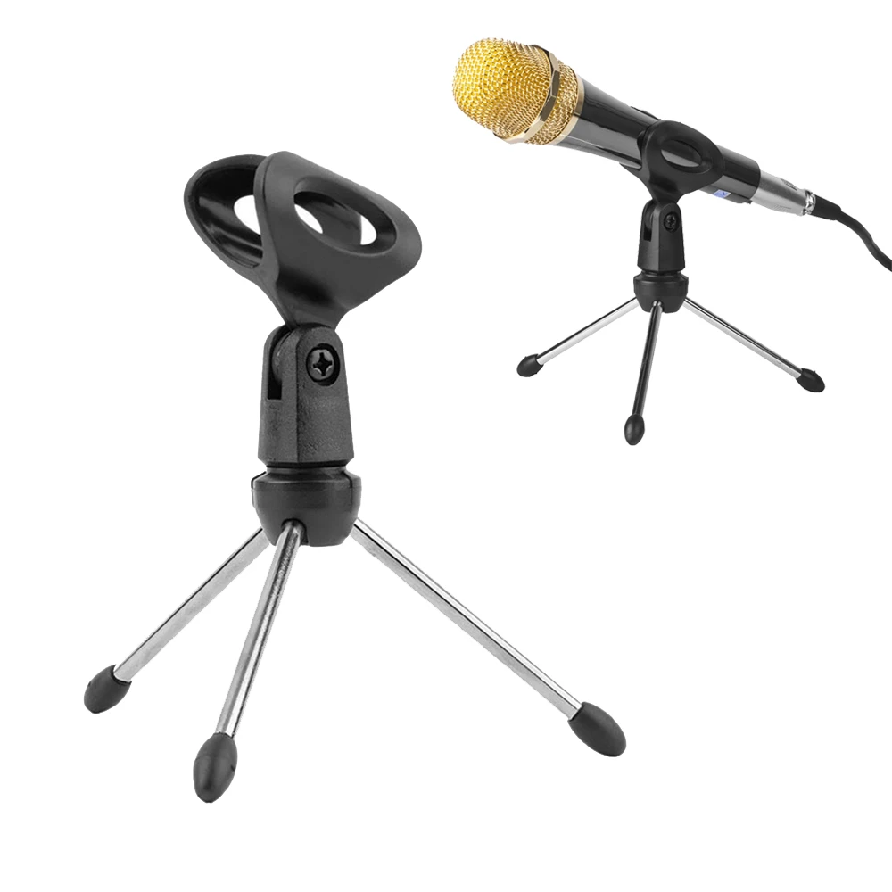 Microphone Mic Stand Tripod Bracket Portable Zinc Alloy Desktop Table Adjustable Holder Convenient universal Black
Microphone Mic Stand Tripod Bracket Portable Zinc Alloy Desktop Table Adjustable Holder Convenient universal Black