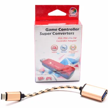 Brook USB Game Controller Converter Adapter for PS3/PS4 to Nintendo Switch use PS3/PS4 GamePad Fightstick on Wii U Switch
Brook USB Game Controller Converter Adapter for PS3/PS4 to Nintendo Switch use PS3/PS4 GamePad Fightstick on Wii U Switch