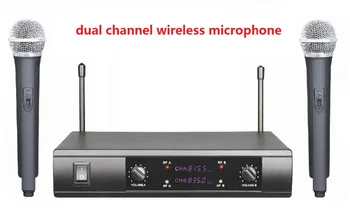 Dual wireless Microphone microfoon professional_wireless karaoke microphone system
Dual wireless Microphone microfoon professional_wireless karaoke microphone system