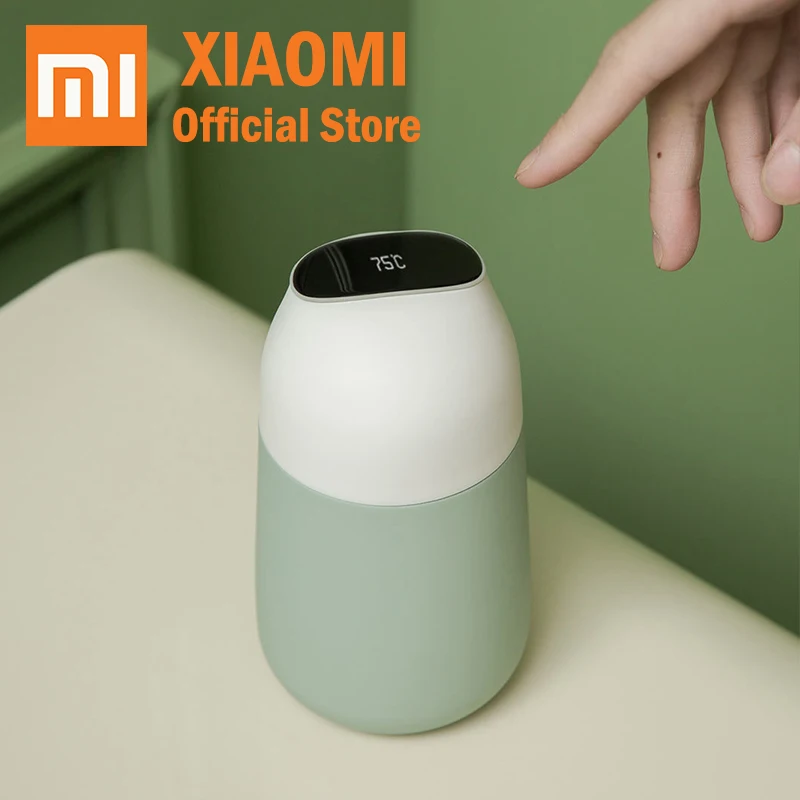 Xiaomi Mini CC cup Kiss Kiss fish 310ml vacuum Insulation Bottle touch LED screen pink blue green Mini smart Thermos bottle
Xiaomi Mini CC cup Kiss Kiss fish 310ml vacuum Insulation Bottle touch LED screen pink blue green Mini smart Thermos bottle