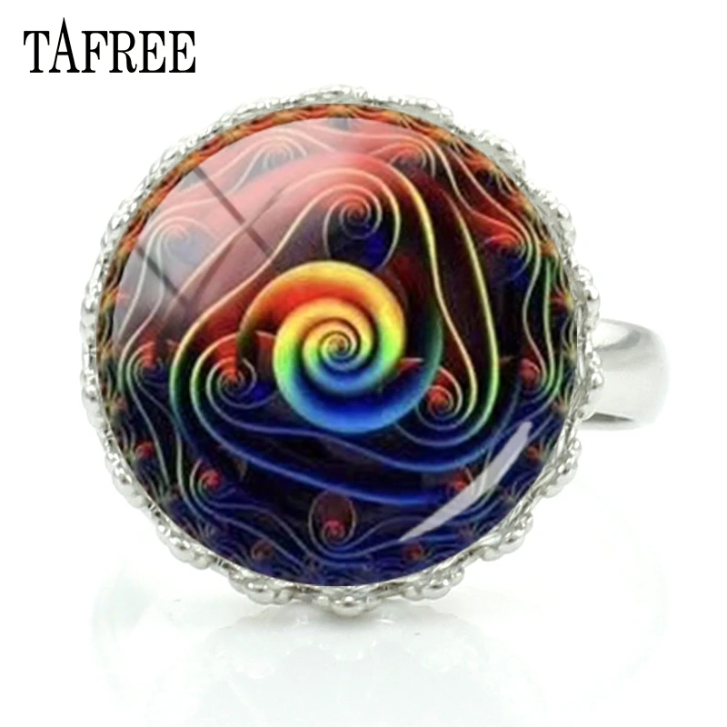 TAFREE Colorful Spiral Henna Mandala Crown Ring Elegant Novelty Buddhism Yoga Rings Women Gifts Hot Sale Handmade Jewelry HN537
TAFREE Colorful Spiral Henna Mandala Crown Ring Elegant Novelty Buddhism Yoga Rings Women Gifts Hot Sale Handmade Jewelry HN537