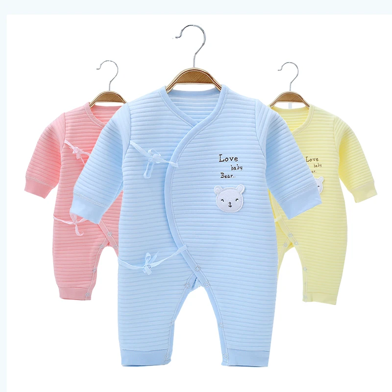 1pcs Newborn Baby Boys Girls Rompers 2018 New Bear Jumpsuit Warm Long Sleeve One Piece Spring Autumn Clothes Outfits Size 0-3M
1pcs Newborn Baby Boys Girls Rompers 2018 New Bear Jumpsuit Warm Long Sleeve One Piece Spring Autumn Clothes Outfits Size 0-3M