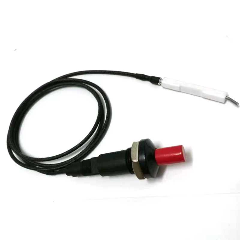 1 Pcs of Piezo Spark Ignition set with cable 1000mm long Push button kitchen lighters 
1 Pcs of Piezo Spark Ignition set with cable 1000mm long Push button kitchen lighters