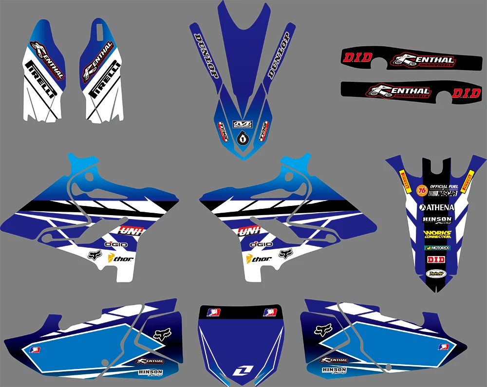 5 Styles TEAM GRAPHICS BACKGROUNDS DECALS STICKERS FOR YAMAHA YZ125 YZ250 2015 2016 2017 2018 2019
5 Styles TEAM GRAPHICS BACKGROUNDS DECALS STICKERS FOR YAMAHA YZ125 YZ250 2015 2016 2017 2018 2019