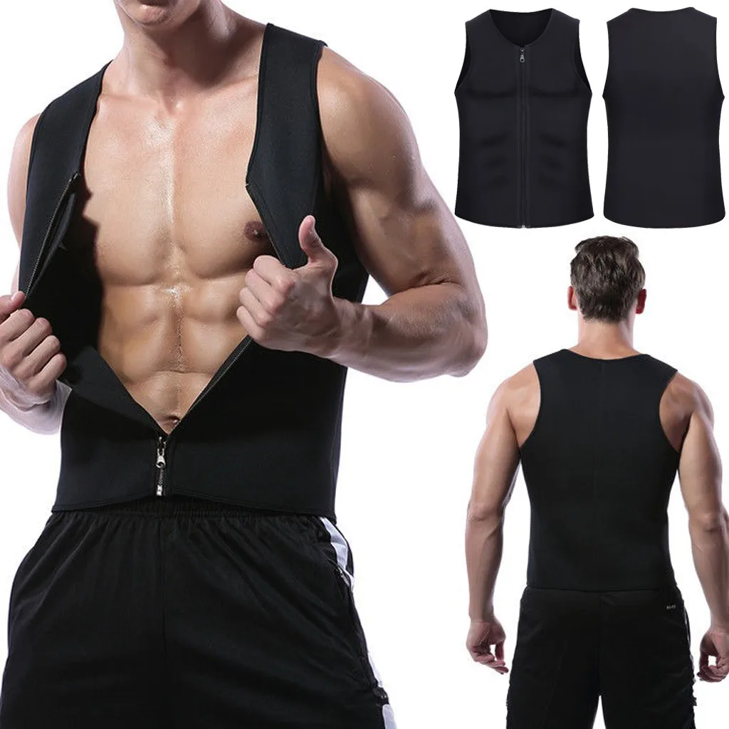 Sports men's clothing 2019 Men Waist Vest for Weightloss Hot Neoprene Corset Body Shaper Zipper Tank Top high quality Fashion#7
Sports men's clothing 2019 Men Waist Vest for Weightloss Hot Neoprene Corset Body Shaper Zipper Tank Top high quality Fashion#7