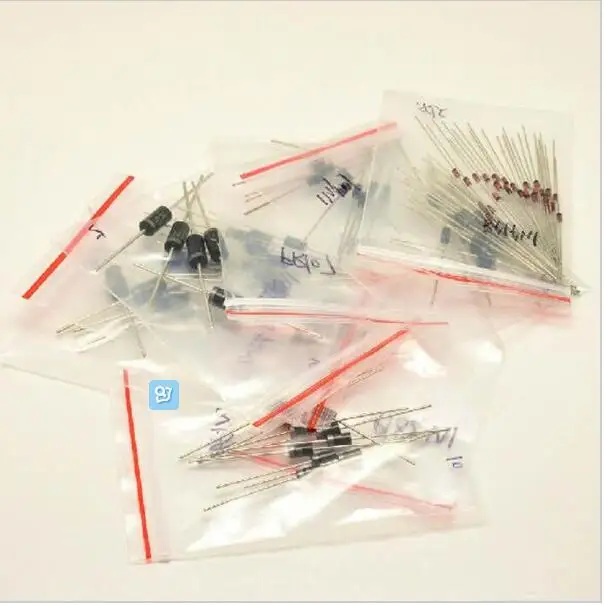 1/2w 0.5W regulator 2.4V-8.2V 14VALUES*10PCS=140PCS Zener Diode Assorted Assortment Set New electronic diy kit
1/2w 0.5W regulator 2.4V-8.2V 14VALUES*10PCS=140PCS Zener Diode Assorted Assortment Set New electronic diy kit