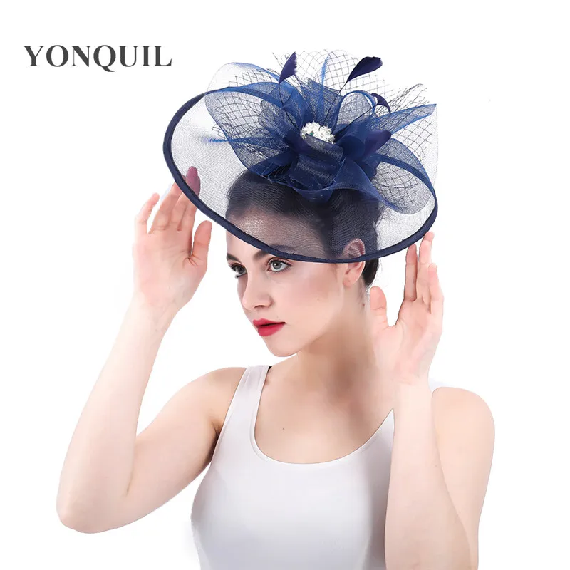 navy fascinators hat big flowers wedding hair accessories Multicolors top quality for church Kentucky derby ascot races hairclip
navy fascinators hat big flowers wedding hair accessories Multicolors top quality for church Kentucky derby ascot races hairclip