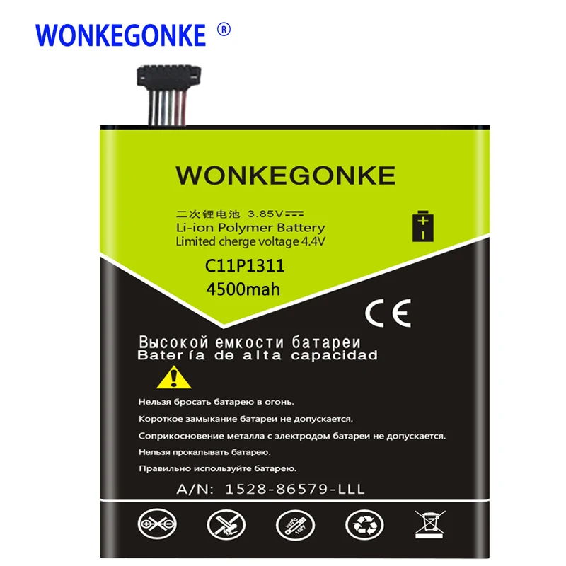 WONKEGONKE Battery C11P1311 for ASUS for FonePad ME175CG Fonepad 7 HD 7 MeMO Pad 7 ME175CG K00Z ME7510KG Batteries Bateria
WONKEGONKE Battery C11P1311 for ASUS for FonePad ME175CG Fonepad 7 HD 7 MeMO Pad 7 ME175CG K00Z ME7510KG Batteries Bateria