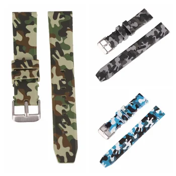 Fashion Deng-Classic Mens Camouflage Sports Silicone Rubber Band Watch 20mm 22mm 24mm Silver Pin Buckle Strap Bracelet
Fashion Deng-Classic Mens Camouflage Sports Silicone Rubber Band Watch 20mm 22mm 24mm Silver Pin Buckle Strap Bracelet