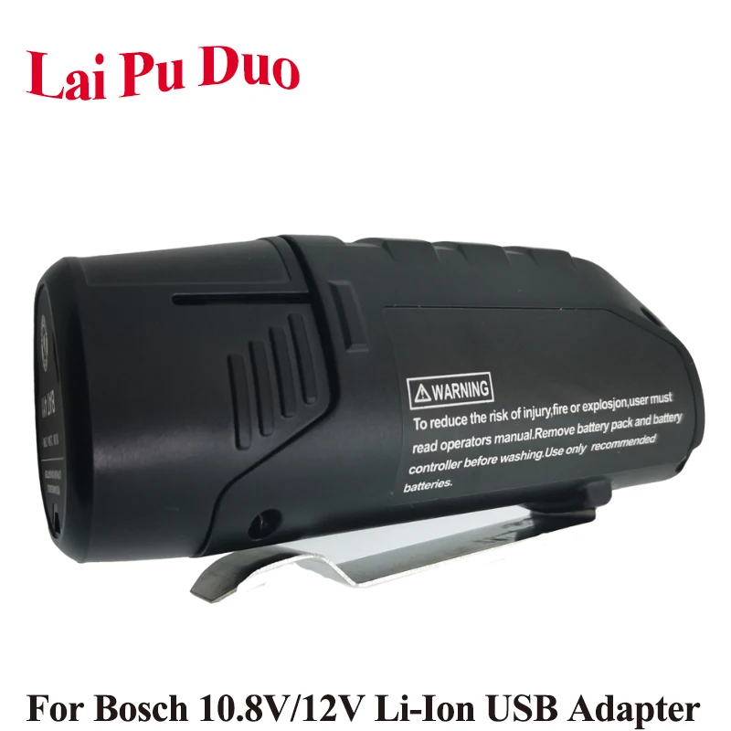 For Bosch 10.8V/12V USB Power Source BAT411 Li-ion Battery Charging Adapter USB Adapter Charger Holster
For Bosch 10.8V/12V USB Power Source BAT411 Li-ion Battery Charging Adapter USB Adapter Charger Holster