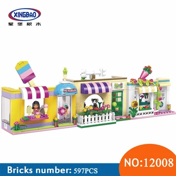 XINGBAO 12008 New Toys 597Pcs City Girls Series The Campus Commercial Street Set Building Blocks Bricks Funny Toys For Children
XINGBAO 12008 New Toys 597Pcs City Girls Series The Campus Commercial Street Set Building Blocks Bricks Funny Toys For Children